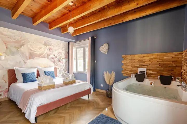 Rose & Blue Spa Proche Chalon S/Saone Et Beaune Saint-Martin-en-Bresse Exterior photo